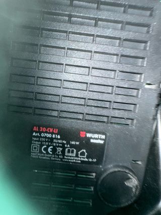 Taladro percutor a bateria wurth