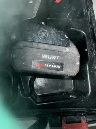 Taladro percutor a bateria wurth