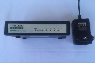 Ethernet OVISLINK 5 puertos 