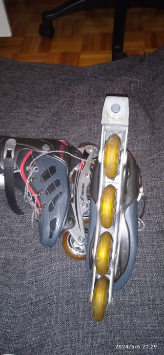 Patines usados dos veces.