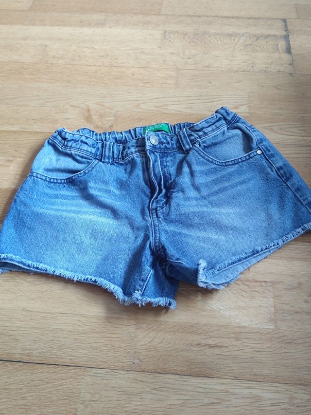 Short vaquero azul talla 12