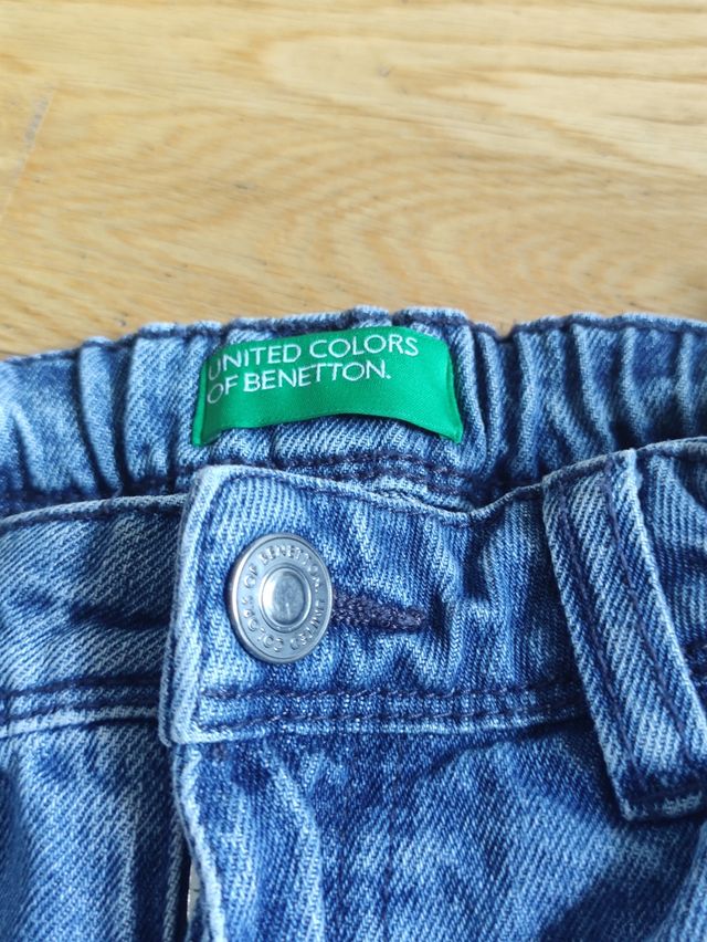 Short vaquero azul talla 12