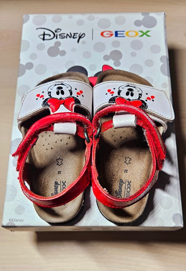 Sandalias Minnie Mouse GEOX Talla 22