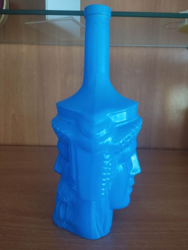 Botella dos caras, hombre,mujer