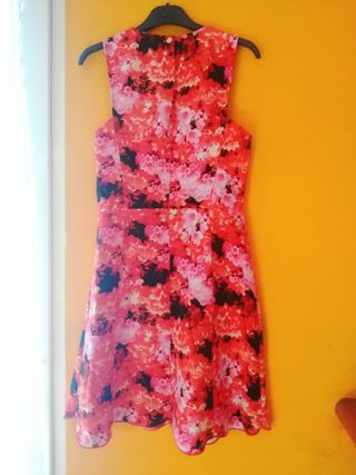 vestito estivo corallo floreale Patrizia Pepe Tg40