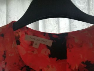 vestito estivo corallo floreale Patrizia Pepe Tg40