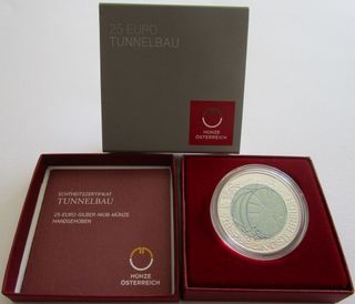 moneda 25 euros Austria 2013