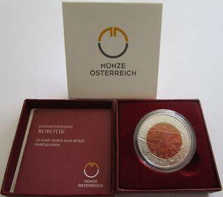 Moneda 25 euros Austria 2011