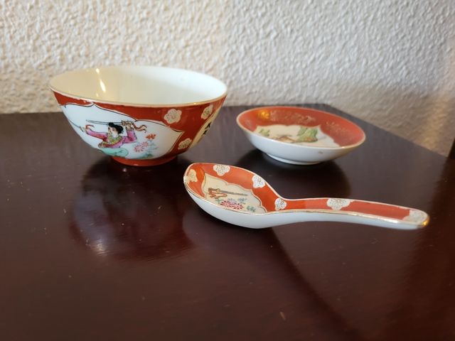 Juego de porcelana china