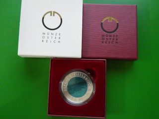 Moneda 25 euros Austria 2007