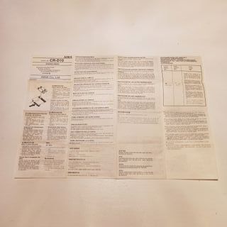 Radio Stereo AIWA CR-D10 AM/FM años 80