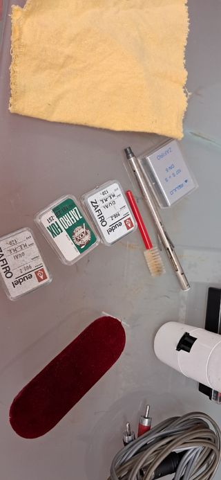 Tocadiscos vintage como nuevo funciona