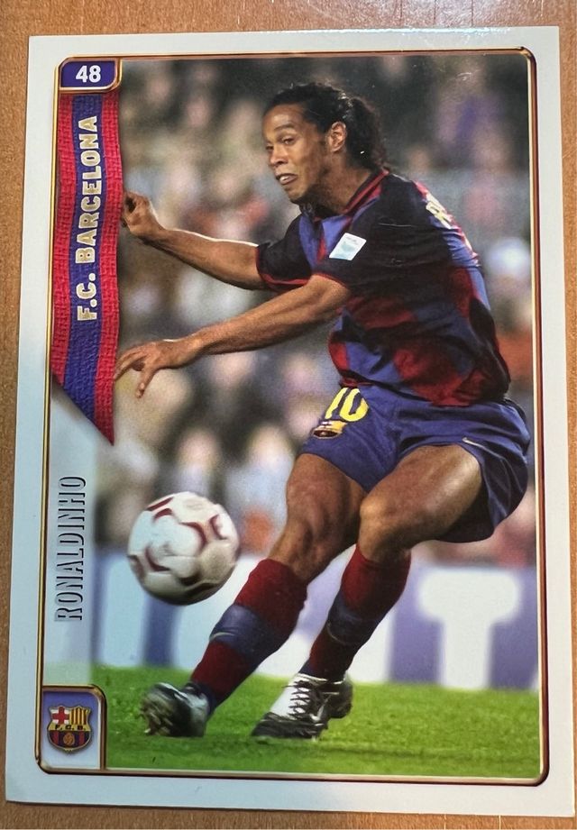 Ronaldinho Mundicromo 2005 EDICION MATE