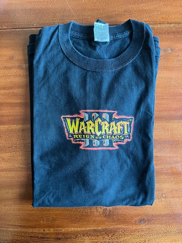 Blizzard Warcraft 3 Alianza camiseta XXL