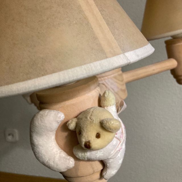 Lámpara bebé decoración