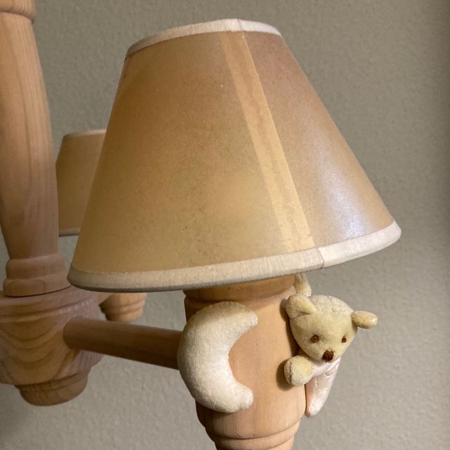 Lámpara bebé decoración