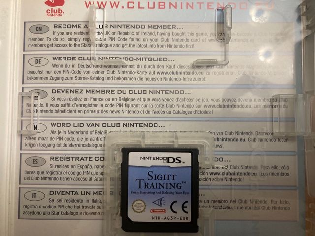 Juego Nintendo Training your Eyes