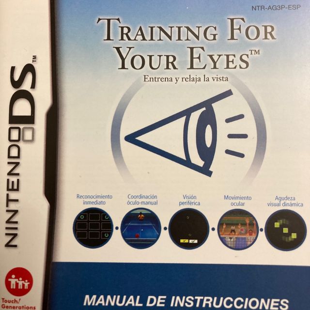 Juego Nintendo Training your Eyes