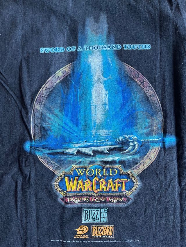 Camiseta Blizzcon 2007 World of Warcraft Card game