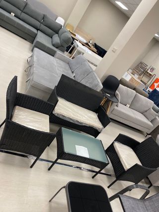 Conjunto de sillones de terraza