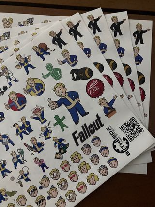 Adesivi Fallout