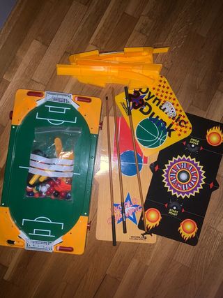 Juego recreativo Billar, Fútbol, Baloncesto