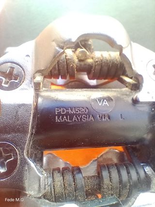 Pedales Shimano PD-M520.
