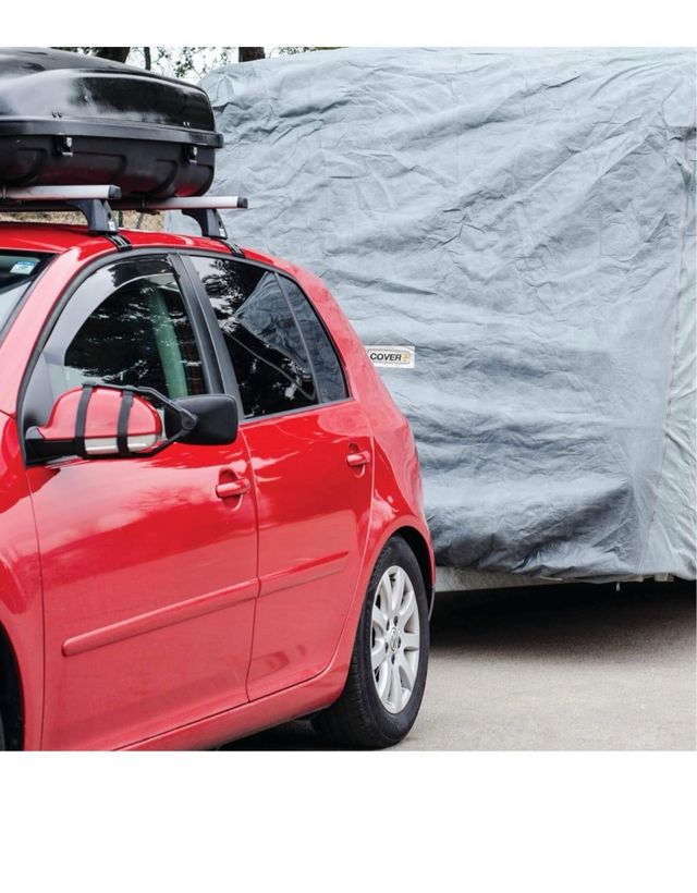 Espejo retrovisor suplementario caravana