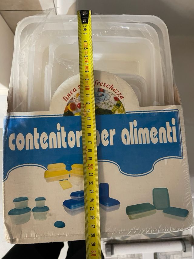 Set Di 5 Contenitori Ermetici Salva Freschezza....