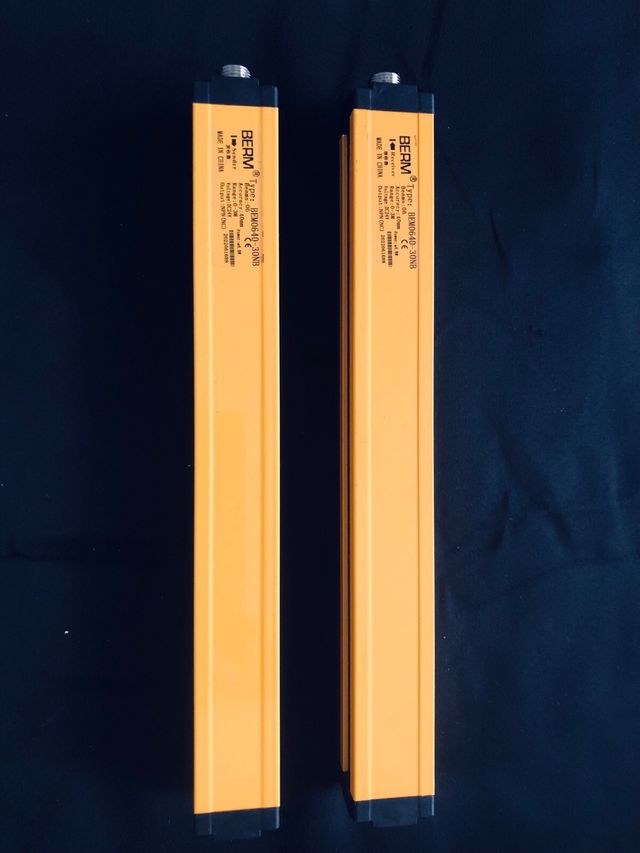 Cortina fotoelectrica de seguridad maquinaria