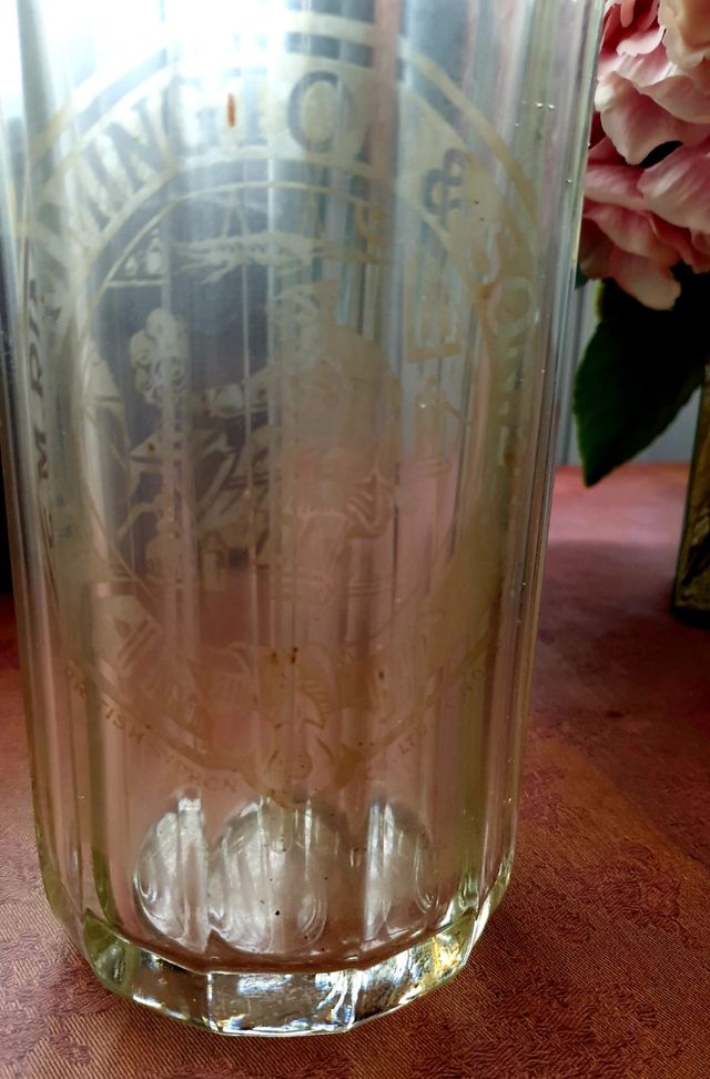 SIFÓN INGLÉS ANTIGUO