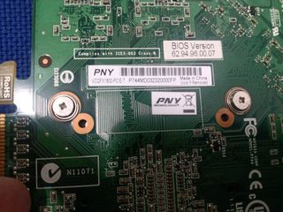 Nvidia quadro fx 1800 tarjeta grafica