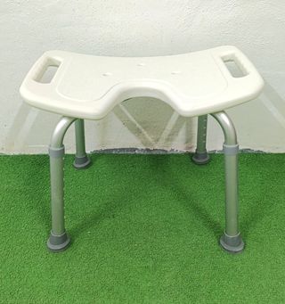 Taburete baño, hasta 100kg, Mobiclinic