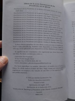 Enseñanzas Presidentes  Iglesia Gordon B. Hinckley