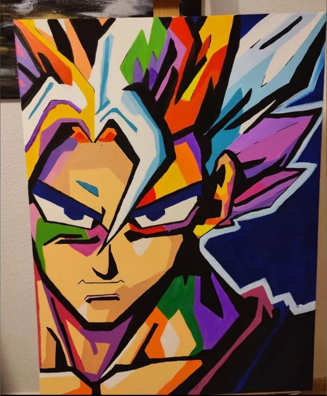 cuadro de encargo dragon ball