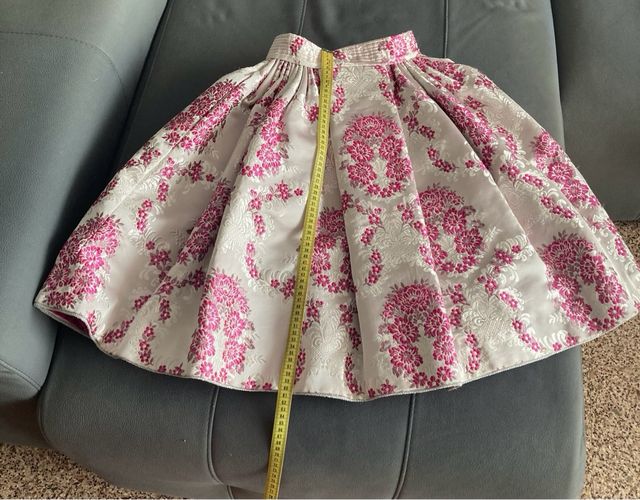 Traje alicantina de brillo niña