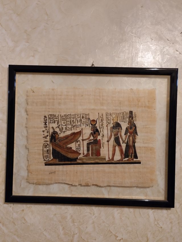 Quadri stile egiziano.