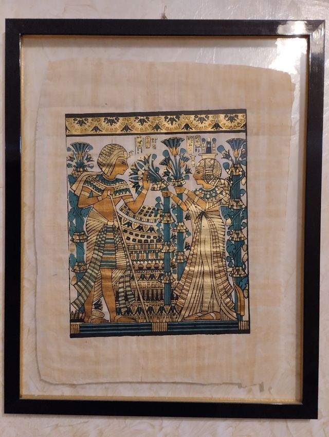 Quadri stile egiziano.