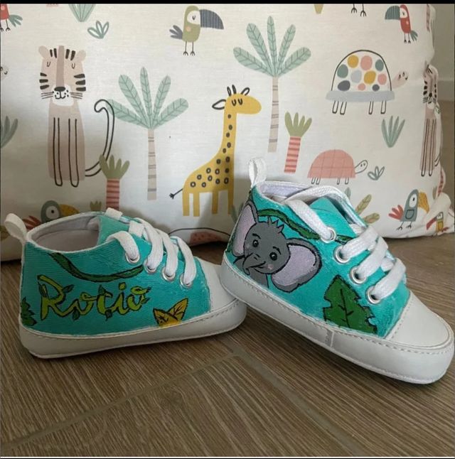 zapatillas bebe personalizadas