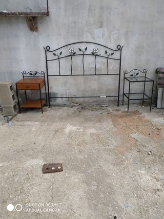 Cabecero de forja
