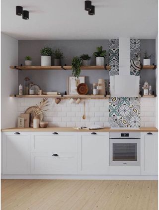 Mueble de cocina de madera a pedido