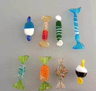 Caramelle in vetro di Murano