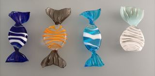Caramelle in vetro di Murano