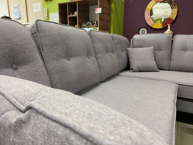 Sofá chaise longue micro fibra NUEVO