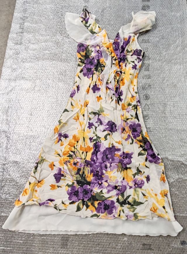 Abito a fiori Made in italy