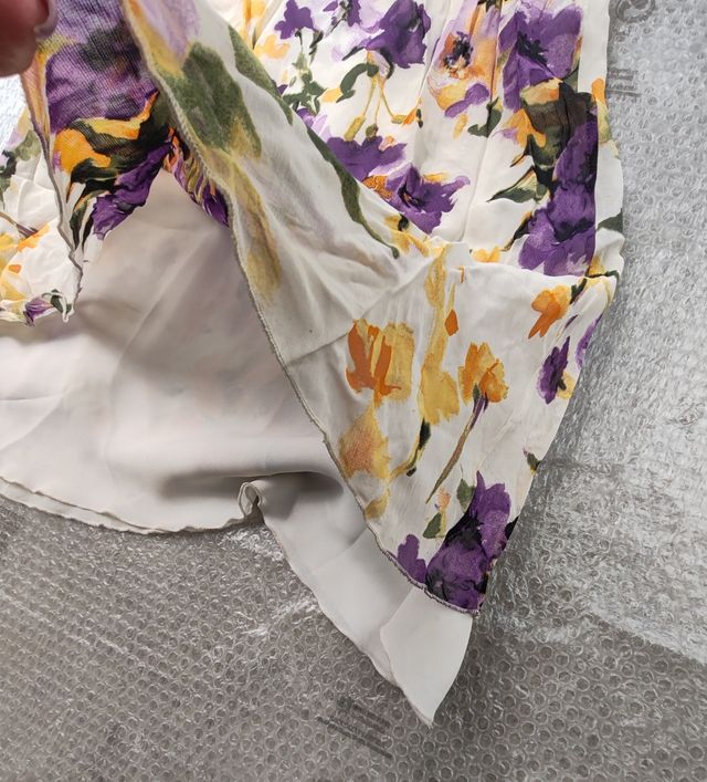 Abito a fiori Made in italy