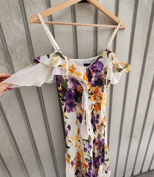 Abito a fiori Made in italy