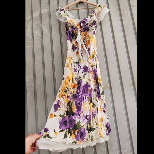 Abito a fiori Made in italy