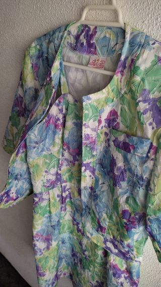 Vestido floral mujer 