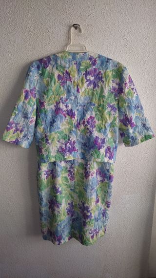 Vestido floral mujer 